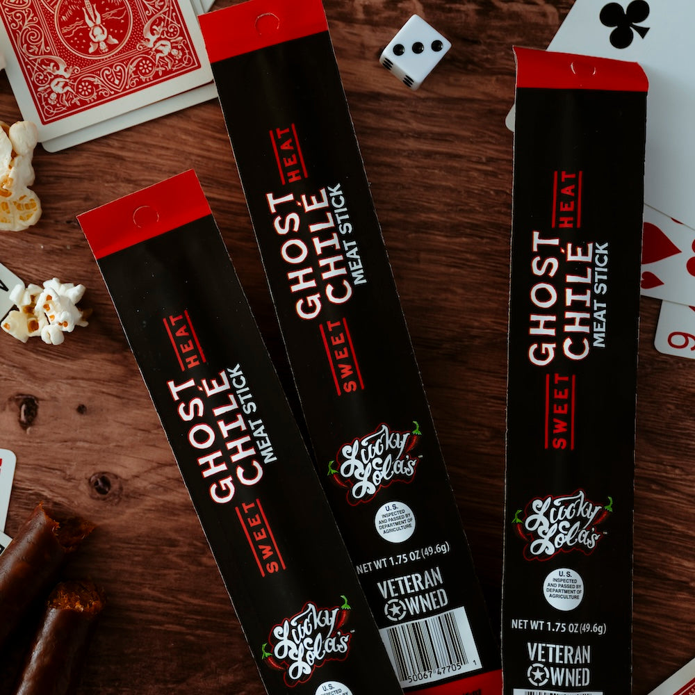 Sweet Ghost Chilé Heat Meat Stick – Lucky Lola's Foods